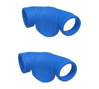 Perfeclan 2 Pieces Baseball Thumb Guard ting Grip for All Levels Lower Sting Silicone Finger Guard Protection Accessory, Blue