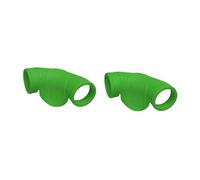 Perfeclan 2 Pieces Baseball Thumb Guard ting Grip for All Levels Lower Sting Silicone Finger Guard Protection Accessory, Green