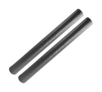 Perfeclan 2 Pieces Boxing Sticks Training Sticks Foam Mixed Martial Arts Equipment, Rods for Workout Recreational Use, black, 65cm