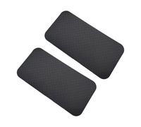 Perfeclan 2 Pieces Pilates Mats Support for Knees Lightweight Premium Compact Knee Pads Pilates Kneeling Mat for Workout Training, Black