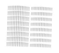 perfeclan 240Pcs Nail Tips Nail Forms Styling Art Design for Women Professional DIY Clear High Strength, Sliming