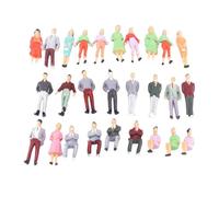 Perfeclan 27Pcs 1:50 Miniature Figures Miniature Scene Figurines Tiny Layout Props, Collections, Mini Models, Micro Landscape Decor