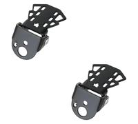 Perfeclan 2Pcs Bike Rear Seat Pedals Bicycle Rear Footrest Folding Lightweight 100 kg Bike Passenger Foot Rest for Road Bicycle Child