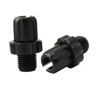 Perfeclan 2Pcs Brake Lever Adjustment Screws Fastener Bolt Brake Cable Screw Brake Lever Bolts Nuts for Mountain Road Bike Men, Black