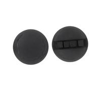 perfeclan 2Pcs Dead Skin Remover Body Scrubber Portable Back Reusable Bath Shower Tool Exfoliating Gloves for Adults Bathroom Legs Feet, Coarse Finger Loops