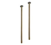 Perfeclan 2Pcs Glockenspiel Mallet Marimba Mallets Professional Vibraphone Mallets Xylophone Mallet for Players Woodblock Marimba Bell, long and flat head