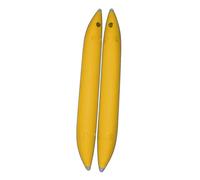 Perfeclan 2Pcs Inflatable Pontoon,Heavy Duty Yellow Equipment Portable Multi Purpose Inflatable Pool Float Float Board for Beach Lake