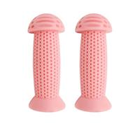 Perfeclan 2Pcs Kids Bike Handlebar Grips Handlebar Covers Comfortable Handling 22mm Anti Slip for Riding Children Bike Accessories, Light Pink