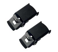 Perfeclan 2Pcs Roof Rack Mounting Brackets Locking Clamp Stainless Steel Roof Latch Lock Rooftop Tent Mounting for Trip Hiking Camping