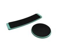 Perfeclan 2Pcs Turning Board for Dancers Turn Board Professional Cheerleader Gymnast Dance Equipment Sturdy Figure Skating Spinner, Green