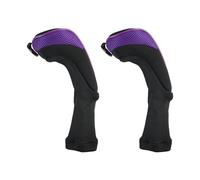 Perfeclan 2x Golf Hybrid Club Headcovers Accessories, Lightweight, Anti Scratch Golfer Equipment Portable Sleeve Protector, Purple