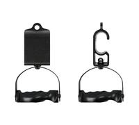 Perfeclan 2x Pull up Handles LAT Pulldown Attachment Cable Machine Handle Multifunctional Exercise Handle for Gym Strength Training