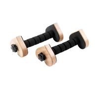 perfeclan 2x Wooden Guitar Stand Floor,Adjustable Soft Sponge Padding Universal Display Stand Acoustic Guitar Holder for Bass Ukulele, Beech Wood