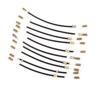 Perfeclan 2x10 Pieces Nylon Violin End Rope Tailpiece Tail Guts for 1/2 1/4 Violin, 4 Pcs