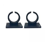 Perfeclan 2x2x Hanger Clip Holder Hook Practical Stable Easy to Install Multifunctional Rack Mic Station, 3 Pcs