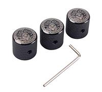 Perfeclan 3pcs Control Knobs Electric Guitar Knob W/Wrench