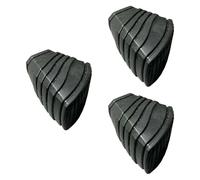 perfeclan 3Pcs Drum Stand Feet Percussion Accessories DIY Non Slip Shock Absorption Professional Essential Replacement Rubber Leg Cap, Style C