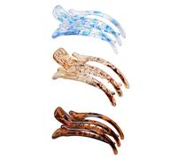 perfeclan 3x Hair Clips Claws Hair Accessories, Keep Your Hairstyle, Elegant Sturdy Jaw Clips Clamps for Women Girls Long Curly Wavy