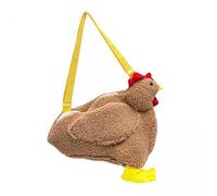 perfeclan 3X Handbag Tote Crossbody Casual Big Bag Soft Hen Chicken Shoulder Bag Purse Daughter Teenager