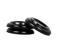 perfeclan 3x Piano Caster Cups Upright Piano Wheel Floor Protector for Hardwood Floors Piano Mat Music Accessories Wooden Piano Pads, black