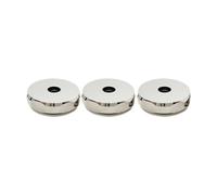perfeclan 3x Trumpet Finger Buttons Lower Valve Covers Replace Components Lightweight Functional Repairing Parts for Brass Instruments