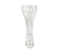 perfeclan 4/4 Violin Tailpiece, Clear, Strings Accessories Easy to Install Spare Part Sturdy Professional Acrylic Replacement