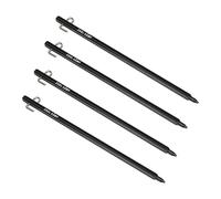Perfeclan 4Pcs Aluminum Alloy Tent Stakes Pegs Ground Anchors Tarp Portable Camping Tent Nails for Sand Snow Patio Picnic Backpacking