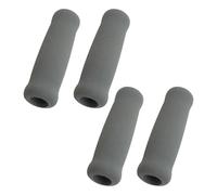 perfeclan 4Pcs Handle Grips Hand Grip for Seniors Anti Slip Foam Tubing Grips for Gardening Tools Fitness, Grey, 2.2cmx3.5cmx11.5cm