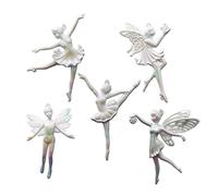 Perfeclan 5 Pieces Xmas Tree Hanging Pendant Ballerina Girl Ornament Christmas Tree Decorations Fairy Hanging Decorations for New Year