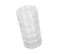 Perfeclan 5 Tiers Watch Parts Storage Box, Watch Accessories Organizer Box, Watch Tools Storage Container for Watch Accessories, 6.9 cmx13.7 cm