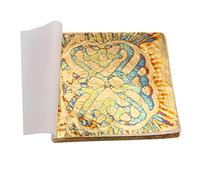 Perfeclan 50 Sheets of Colorful Leaves for Crafts Design Gilding, A