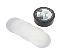 Perfeclan 50Pcs Watch Dial Case Back Pads 6cm Dia Protector Sheets Watch Repair Mats for Home Use Watchmaker Jeweller Shop Hand Removal