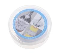 Perfeclan 50Pcs Watch Dial Case Pads Mat Craft 50mm Dia with Box Multipurpose Repair Watch Dial Protector Sheets for Watchmaker