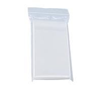 Perfeclan 50x Card Sleeves, Lightweight, Clear Portable, Card Protectors for Baseball Cards Collecting Card Games, Sealed 5.8cmx8.9cm