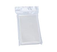 Perfeclan 50x Card Sleeves, Lightweight, Clear Portable, Card Protectors for Baseball Cards Collecting Card Games, Unsealed 6.1cmx8.8cm