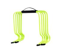 Perfeclan 5Pcs Agility Hurdles Improves Strength Athletics Hurdles Practice Speed Agility Training Equipment for Basketball Running, 50CM