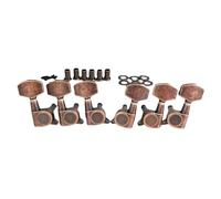 perfeclan 6 Pieces Pegs Bronze Repair Parts 3R High Performance Accessory Guitar Parts