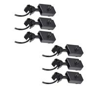 Perfeclan 6Pcs Train Coupler Hook Box Set, Coupling HO Scale Hook, 1/87 Train Accessories