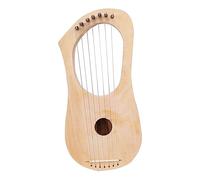 Perfeclan 7 String harp, harp 7 String DIY set, Ancient Parent Child Interaction DIY Lyres Wood String Instrument, for Boys and Girls