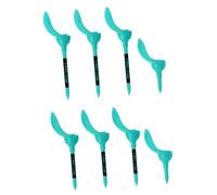 Perfeclan 8 Pieces Chair Shaped Golf Tees Ball Holder Portable Stable Practicing Supplies for Sports Indoor Exercise, blue