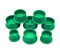 Perfeclan 8 Pieces Watch Movement Holder Accessory for Father Dad Home Practical Multipurpose Workshop Easy to Use Sturdy Watch Repair, Green