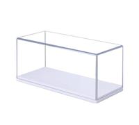 Perfeclan Acrylic Model Car Display Case Storage Box Protection Organizer Showcase Transparent for Vehicles Arts Figures Collectors, 1 64 Scale