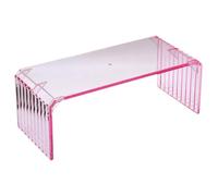perfeclan Acrylic Nail Art Arm Rest Elegant Easy to Rest Hand Holder for Home Nail Salon, Pink