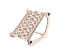 Perfeclan Adjustable Bead Loom Frame Beading Tool Practical DIY Craft Knitting for Beginners, Christmas Bracelets Women Adults
