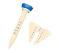 Perfeclan Adjustable Height Golf Tee Golfing Tee Gift Reusable Golf Ball Holder for Women Men Backyard Warm up Mat Drivers Irons, Blue