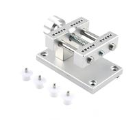 Perfeclan Adjustable Watch Case Holder Watch Remover Base Movement Repair Tool Aluminum Alloy Metal Watch Back Case Opener, Silver