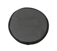 perfeclan African Drum Skin Cover Protector Noise Reduction Lightweight Black Percussion Accessory Practical Sleeve African Drum Cap, 12in