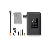 perfeclan Air Pump Cordless Tire Inflator Pump With Push Button Controls Digital Display Rechargeable Includes Ball And Mattress Nozzles Suitable for daily commuting mountain rides maintenance