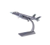 Perfeclan Aircraft Display Scale Aircraft Model Fighter Jet Alloy Body With Stand Sturdy Rectangular Base Detailed Panel Lines Molded Surface Suitable for