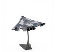 Perfeclan Aircraft J 36 Model Airplane Fighter Jet Model Diecast Alloy With Display Stand Modern Aeronautical Style Flying Airfoil suitable for aviation enthusiasts home decor office